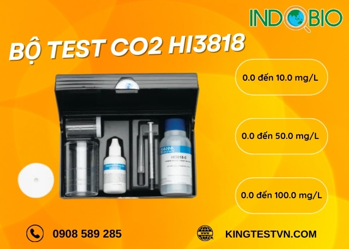 Thông số bộ test CO2 Hanna HI3818